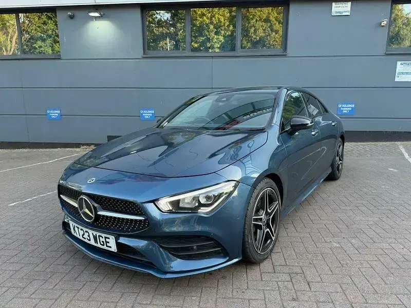Used Mercedes CLA180 AMG Line Premium 2023 Blue Coupe