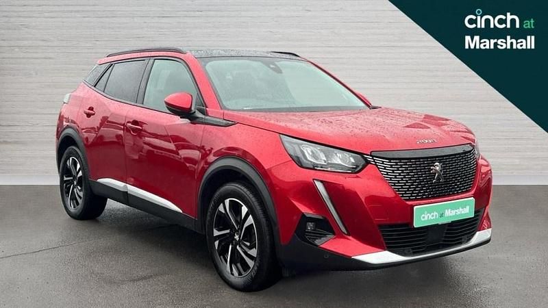 Red Used 2021 Peugeot 2008 Allure SUV | £12,990 (Fair price) - Image 1/4