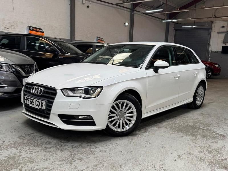 White Used 2015 Audi A3 Sportback Hatchback | £7,990 (Fair price) - Image 1/4