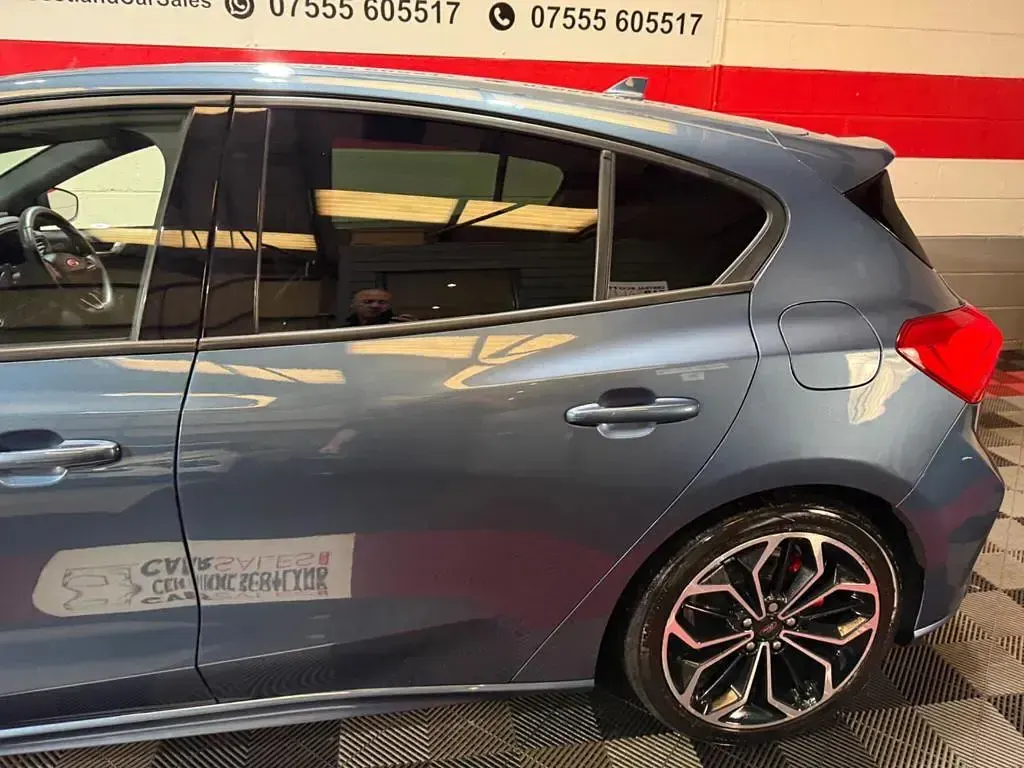Used Ford Focus ST-Line X 125 HP (91 kW) 2021 Blue Hatchback