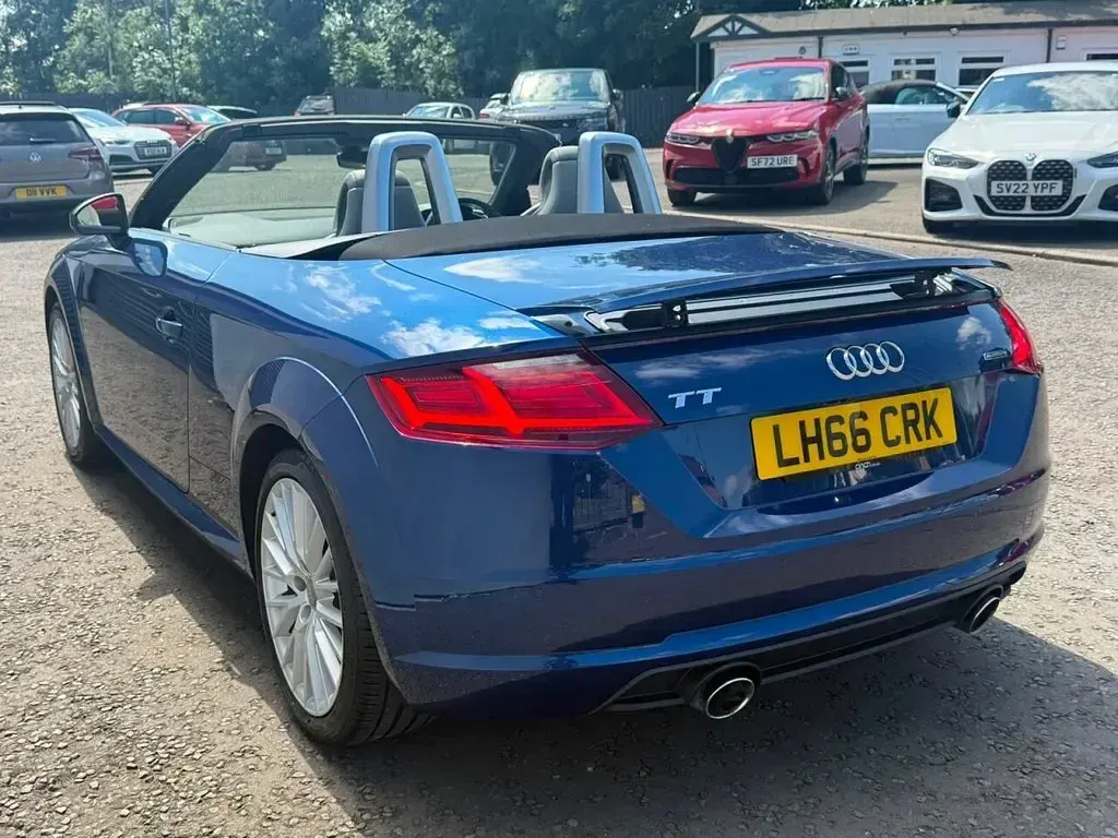 Used Audi TT Sport 230 HP (169 kW) 2017 Blue Coupe