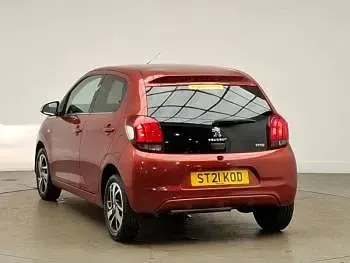 Used Peugeot 108 Collection 72 HP (52 kW) 2021 Red Hatchback