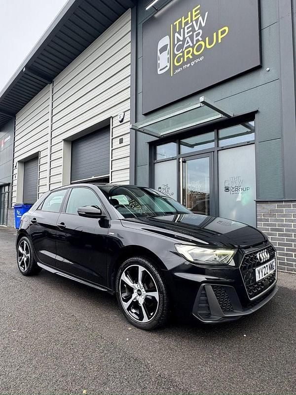 Used Audi A1 Sportback S-Line 110 HP (80 kW) 2022 Black Hatchback