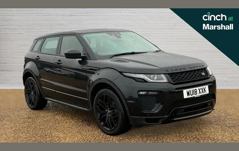 Black Used 2018 Land Rover Range Rover evoque HSE Dynamic SUV | £13,809 (Good price) - Image 1/4