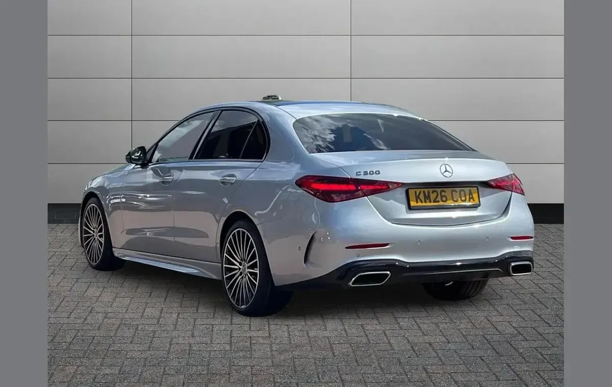 Used Mercedes C300 AMG line 274 HP (201 kW) 2026 Silver Sedan