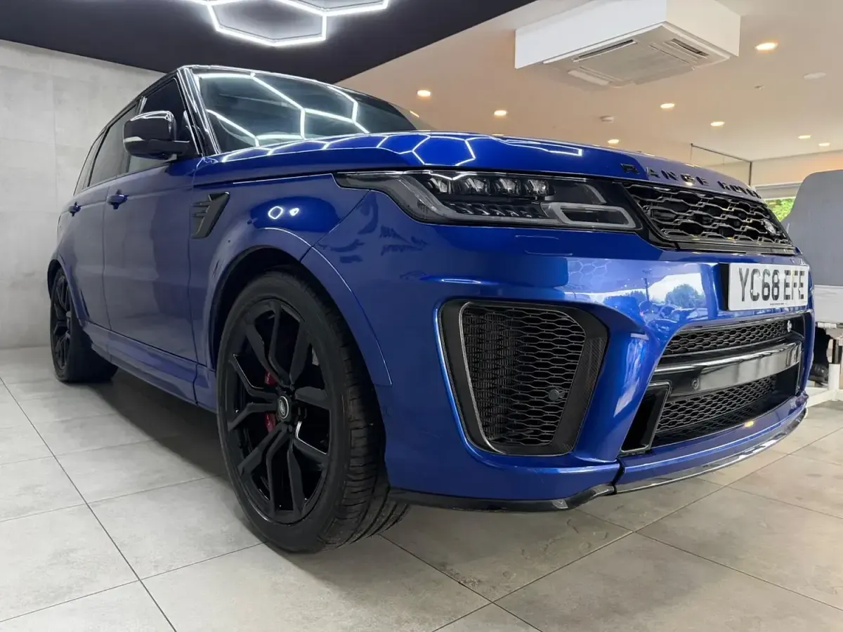 Used Land Rover Range Rover Sport SVR 2018 Blue SUV