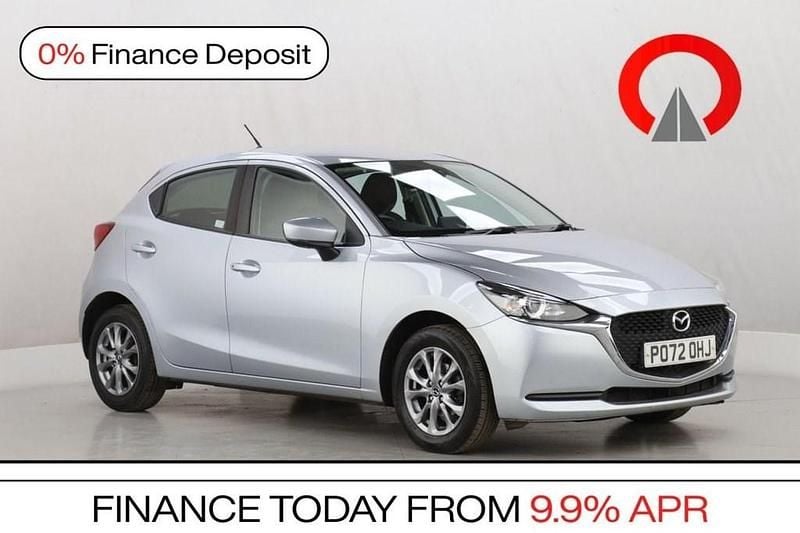 Begagnad Mazda 2 75 HK (55 kW) 2022 Silver Halvkombi