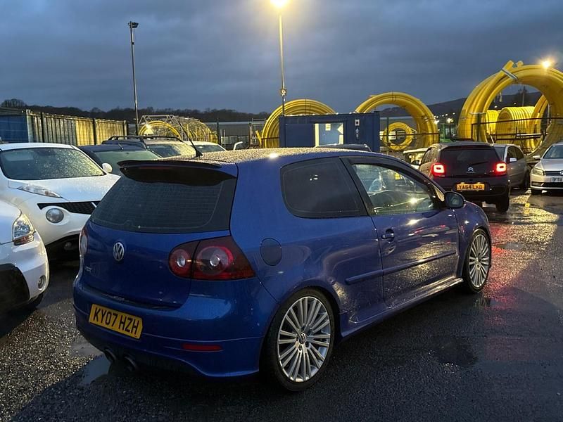 Used VW Golf V R 2007 Blue Hatchback