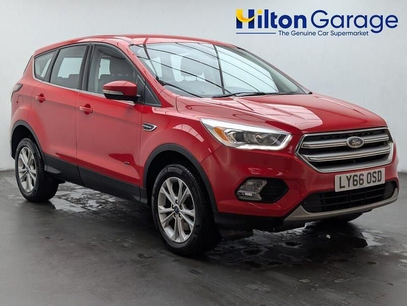 Red Used 2017 Ford Kuga Titanium SUV | £9,650 (Fair price) - Image 1/4