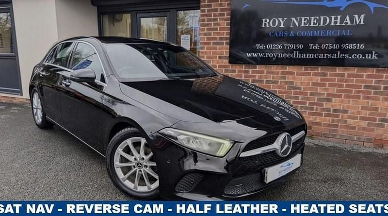 Black Used 2018 Mercedes A180 Premium Hatchback | £12,990 (Fair price) - Image 1/4