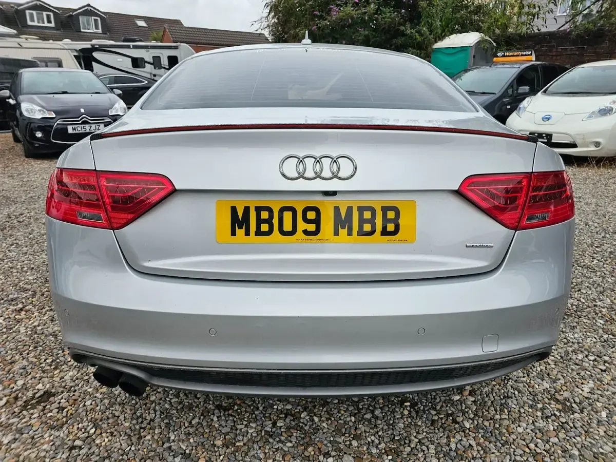 Used Audi A5 S-Line 2014 Silver Coupe