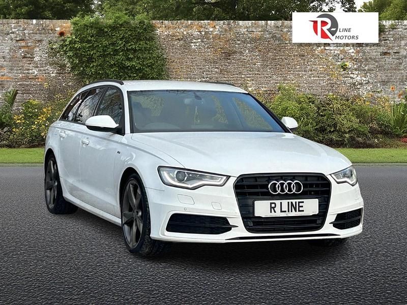 Used Audi A6 Black Edition 2013 White Estate