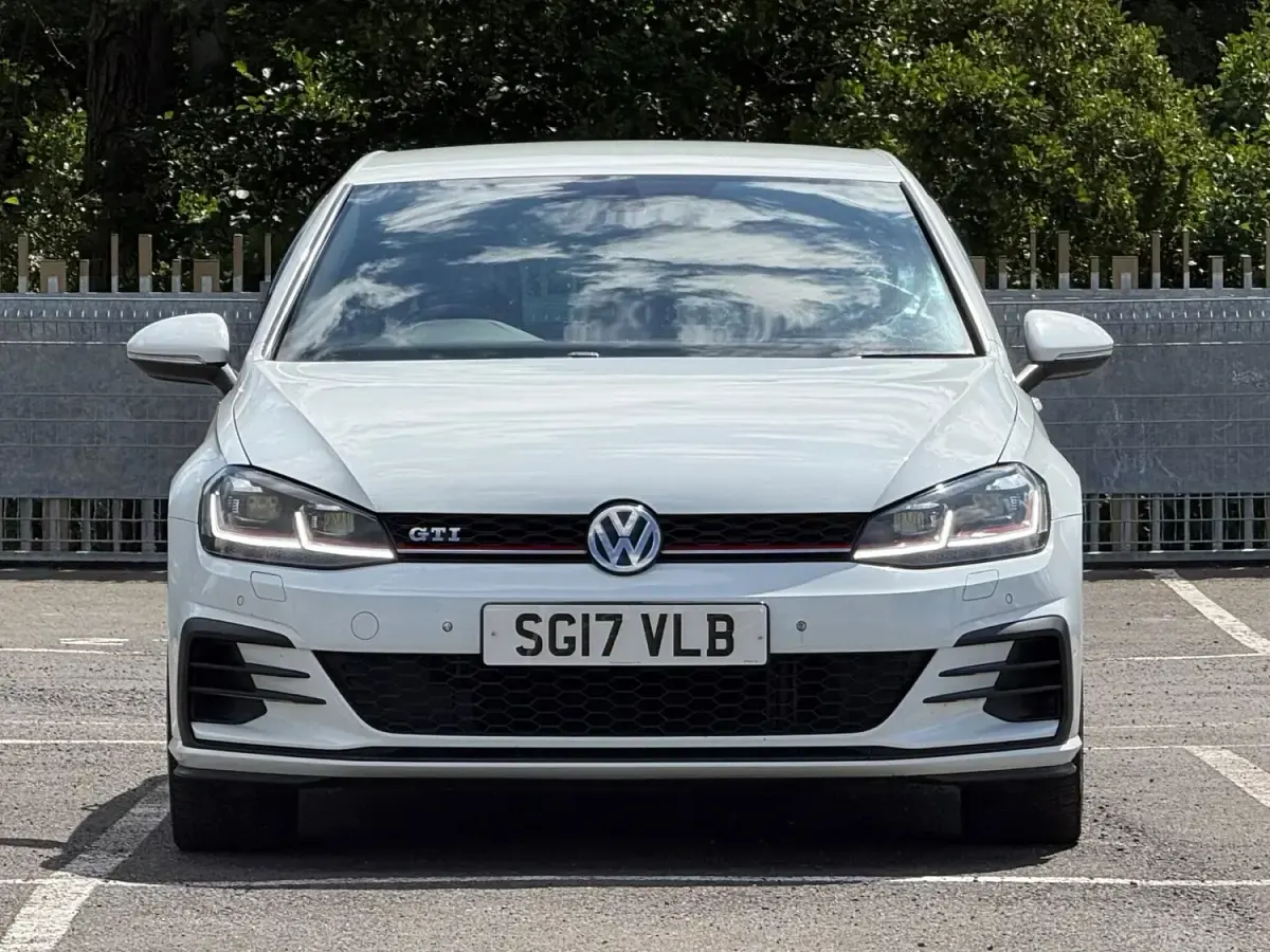 Used VW Golf VII GTI 2017 White Hatchback