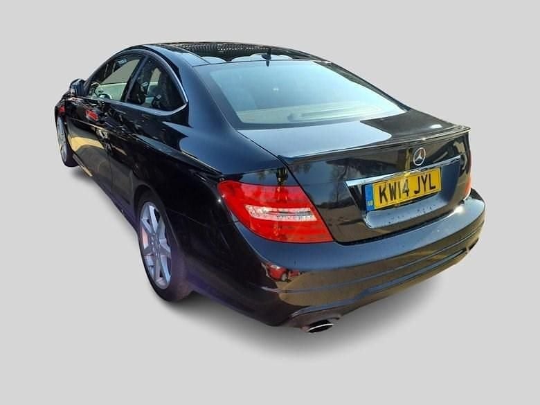 Used Mercedes C220 Sport Edition 170 HP (125 kW) 2014 Black Coupe