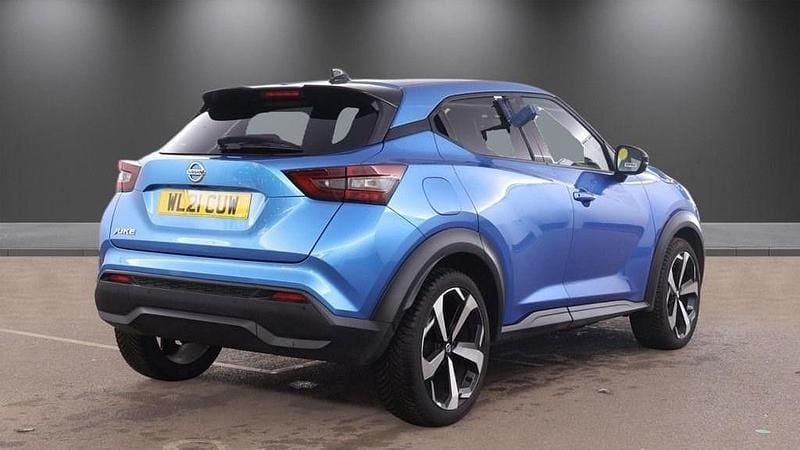 Used Nissan Juke S 114 HP (83 kW) 2021 Blue SUV