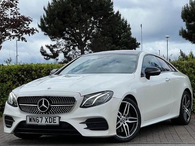 White Used 2017 Mercedes E300 AMG line Coupe | £19,995 (Fair price) - Image 1/4
