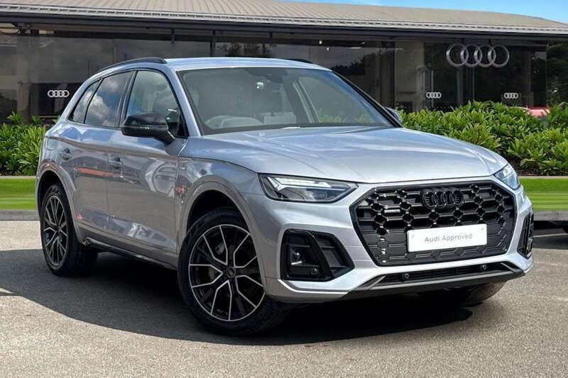 Silver Used 2024 Audi Q5 Black Edition SUV | £40,990 (Fair price) - Image 1/4