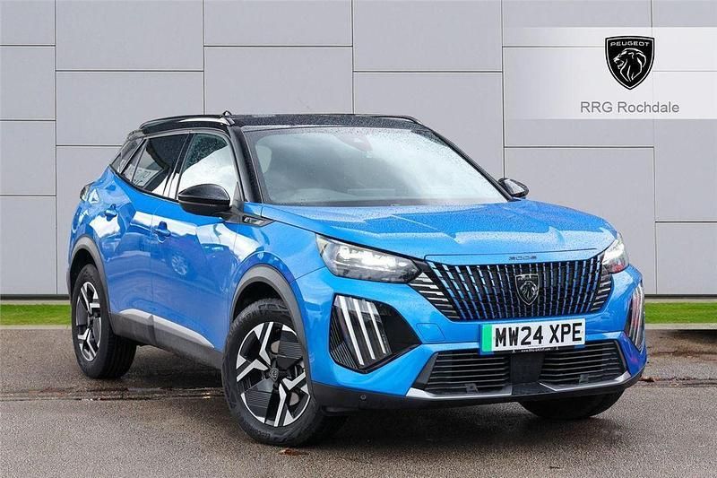 Blue Used 2024 Peugeot e-2008 GT SUV | £17,995 (A bit pricey) - Image 1/4