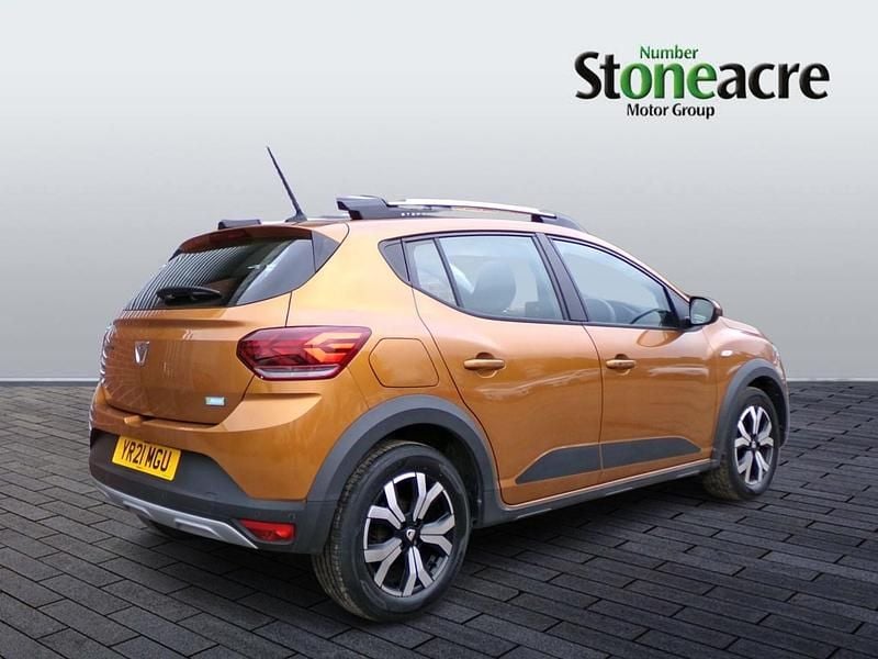 Used Dacia Sandero Prestige 2021 Orange Hatchback