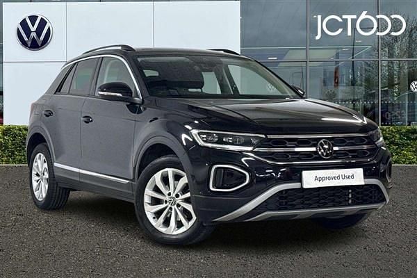 Black Used 2023 VW T-Roc Style SUV | £23,428 (Fair price) - Image 1/4