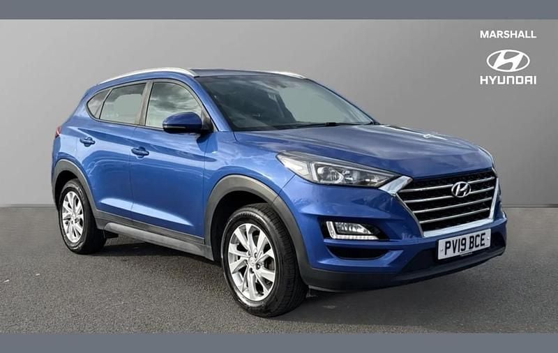 Blue Used 2019 Hyundai Tucson SE SUV | £10,560 (Good price) - Image 1/4