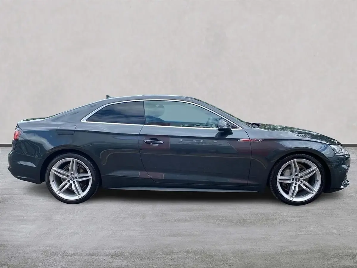 Used Audi A5 S-Line 190 HP (139 kW) 2018 Grey Coupe
