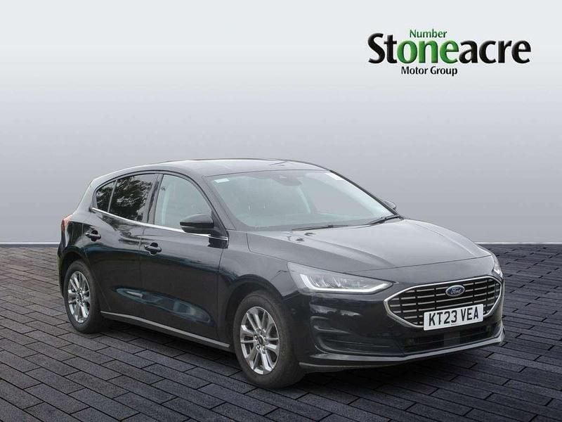 Black Used 2023 Ford Focus Titanium Hatchback | £15,990 (Fair price) - Image 1/4