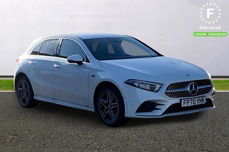 White Used 2020 Mercedes A250 AMG Line Premium Hatchback | £18,199 (Fair price) - Image 1/3