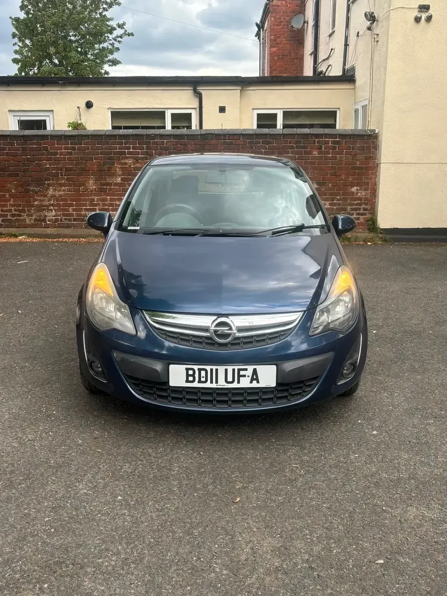 Used Vauxhall Corsa 2011 Blue Hatchback
