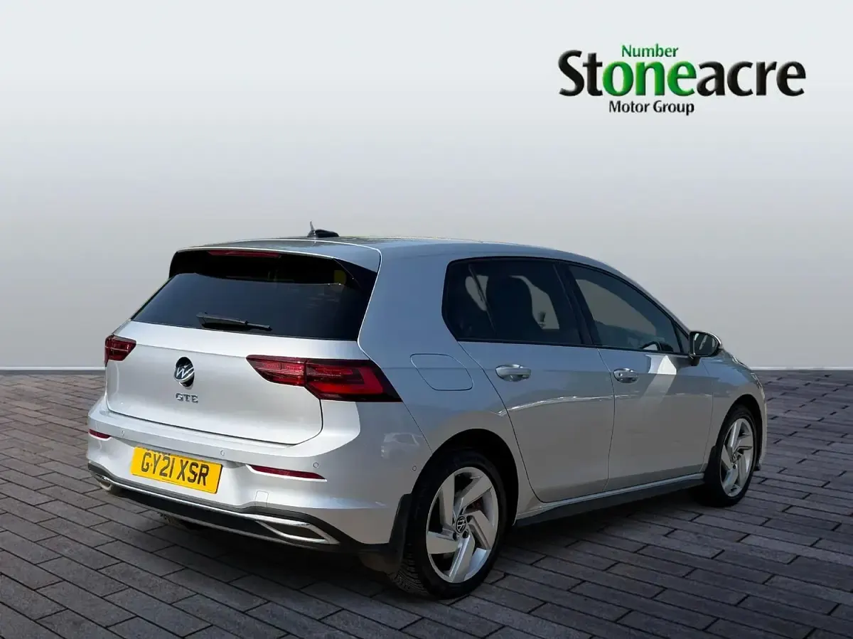 Used VW Golf VII GTE 204 HP (150 kW) 2021 Silver Hatchback