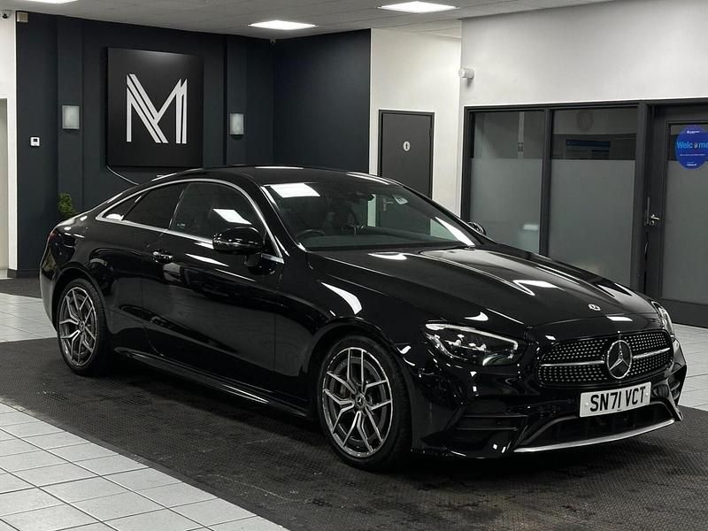 Black Used 2021 Mercedes E300 AMG line Coupe | £29,500 (Fair price) - Image 1/4