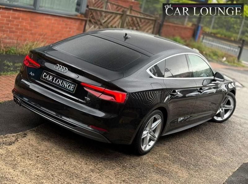 Used Audi A5 Sportback S-Line 190 HP (139 kW) 2017 Black Hatchback