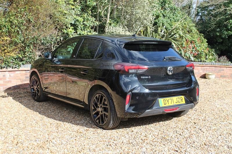 Used Vauxhall Corsa-e SRi 100 kW (136 HP) 2021 Black Hatchback