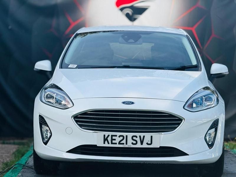 Used Ford Fiesta Titanium 2021 White Hatchback