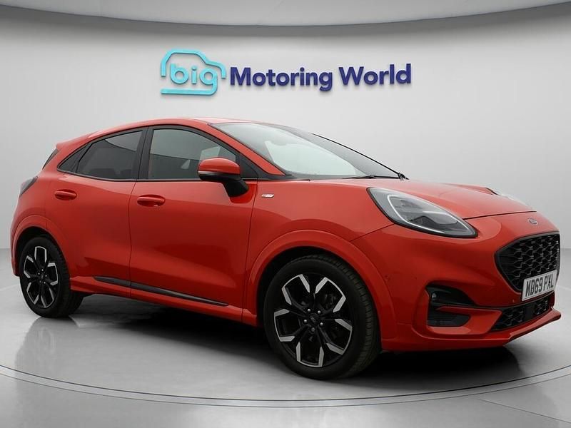 Red Used 2020 Ford Puma ST-Line X Hatchback | £13,200 (Fair price) - Image 1/4