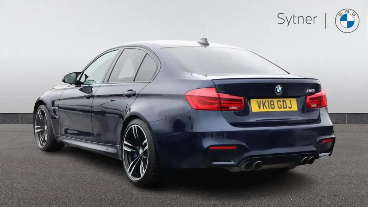 Used BMW M3 Comfort Edition 425 HP (312 kW) 2018 Blue Sedan