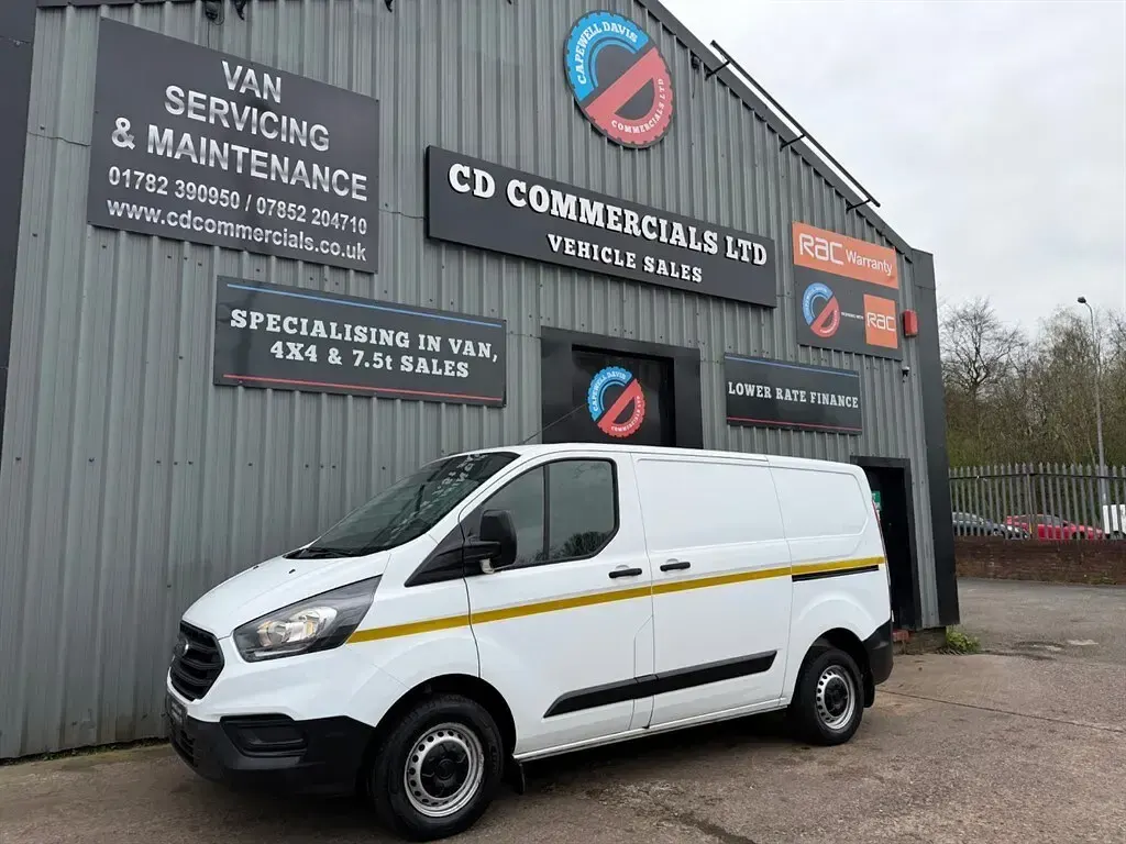 Used Ford Transit Custom 2021 White