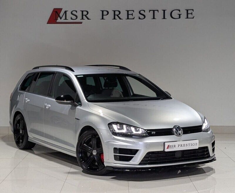 Silver Used 2017 VW Golf VII R Estate | £13,995 (Fair price) - Image 1/4