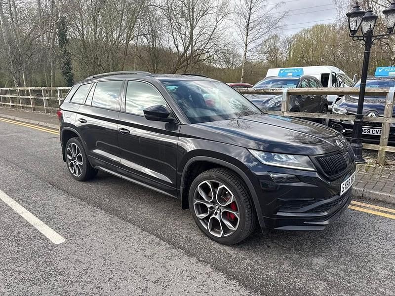 Used Skoda Kodiaq vRS 239 HP (175 kW) 2019 Black SUV