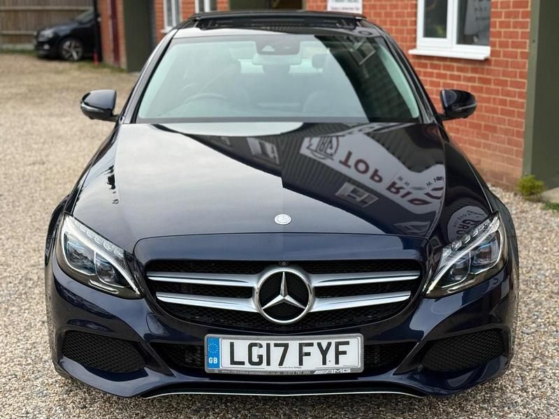 Used Mercedes C350e Premium 293 HP (215 kW) 2017 Blue Sedan