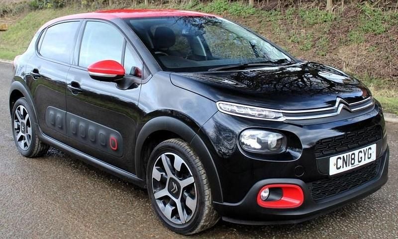 Used Citroën C3 Flair 82 HP (60 kW) 2018 Black Hatchback