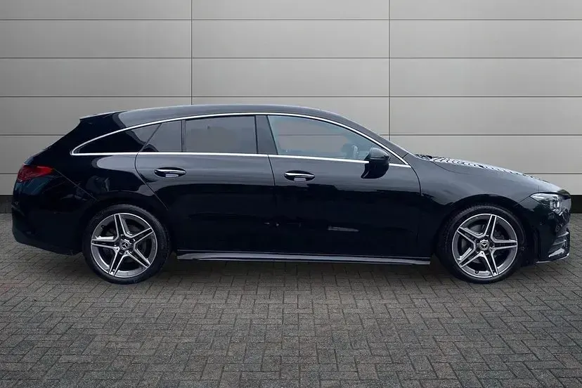 Used Mercedes CLA180 AMG line 134 HP (98 kW) 2022 Black Coupe