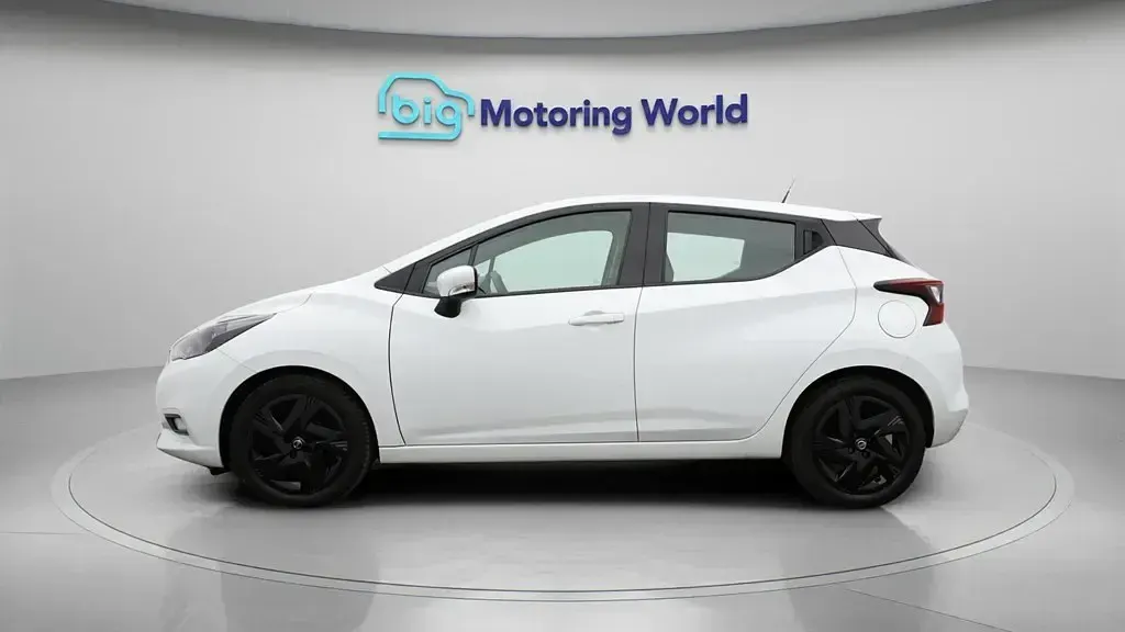 Usado Nissan Micra Acenta 92 CV (67 kW) 2021 Blanco Utilitario
