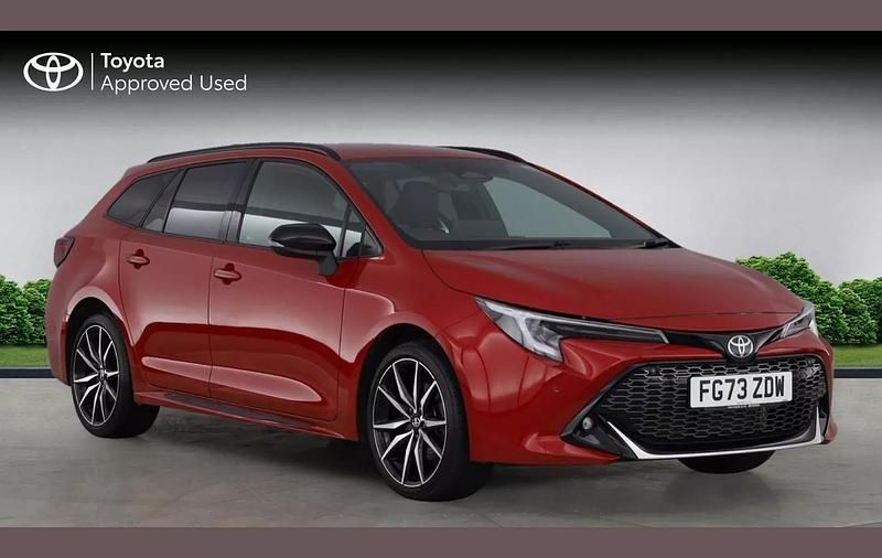 Red Used 2023 Toyota Corolla Sport Estate | £26,995 (A bit pricey) - Image 1/2