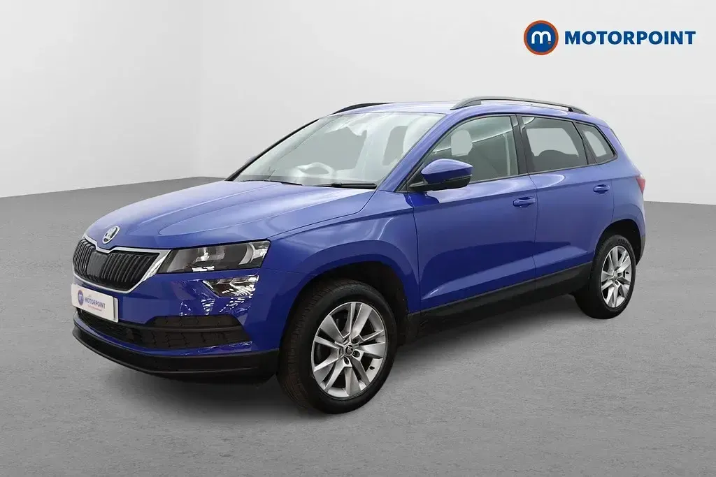 Używany Skoda Karoq SE Technology 2022 Niebieski SUV