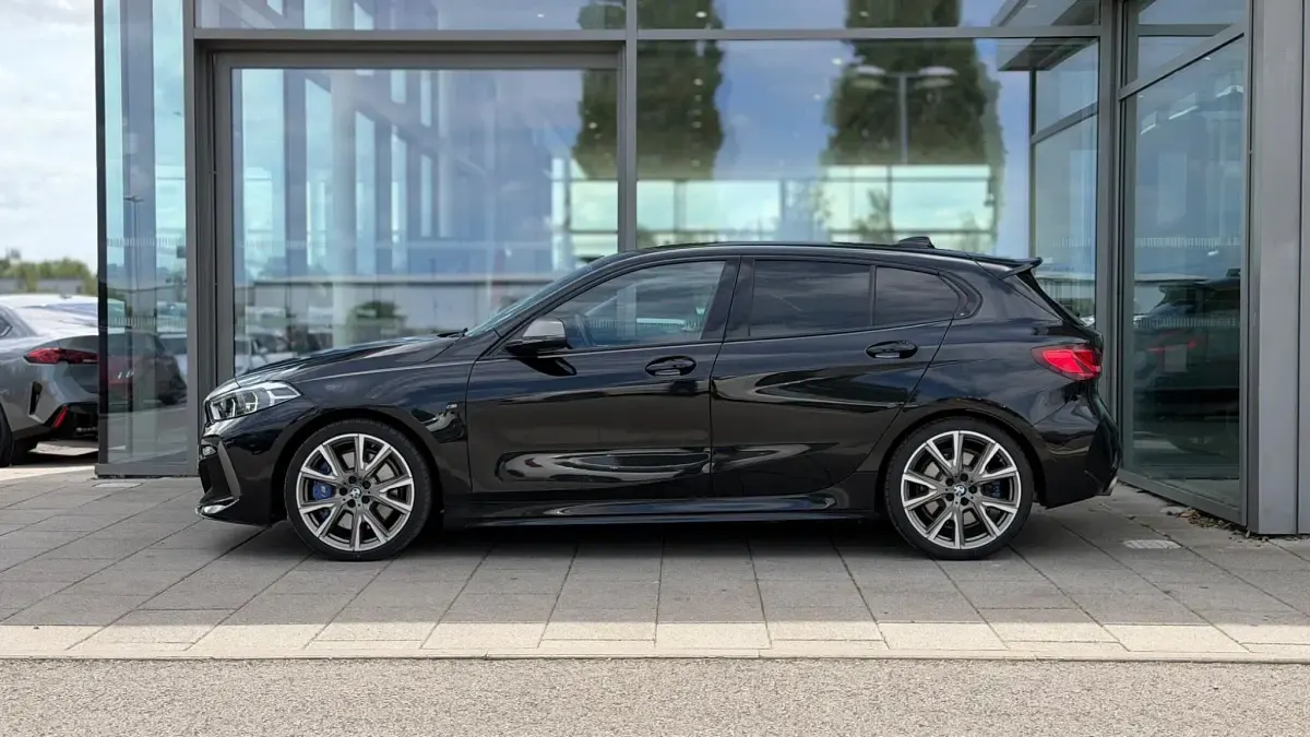 Used BMW M135 Comfort Edition 306 HP (225 kW) 2021 Black Hatchback