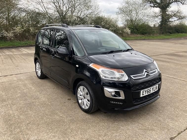 Używany Citroën C3 Picasso PureTech 2016 Czarny Minivan