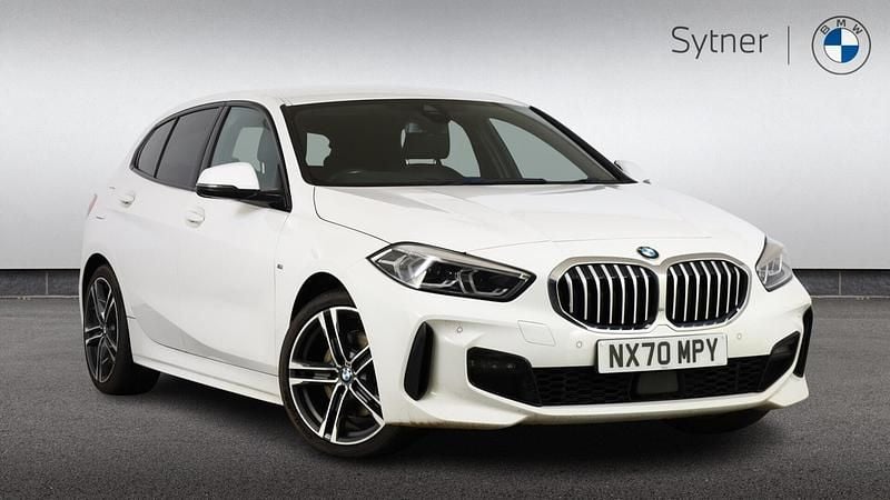 Used BMW 118 M Sport 150 HP (110 kW) 2020 White Hatchback