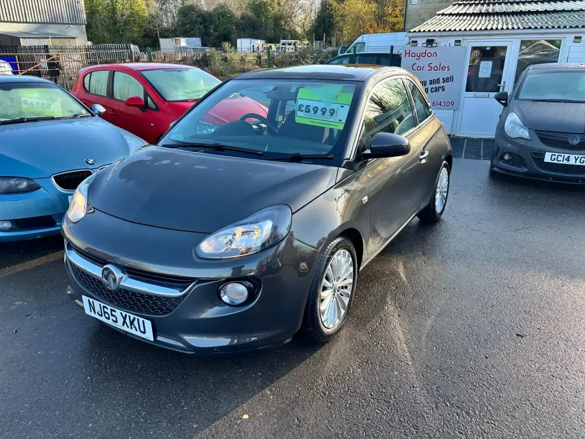 Used Vauxhall Adam Glam 100 HP (73 kW) 2015 Grey Hatchback