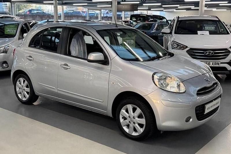 Silver Used 2012 Nissan Micra Acenta Hatchback | £3,490 (Good price) - Image 1/1